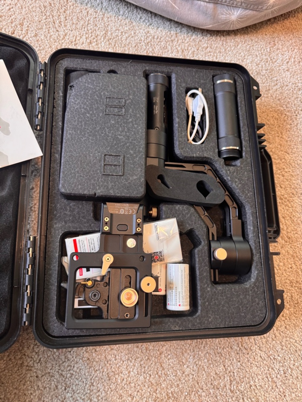 ZHIYUN Crane Plus Camera Gimbal Stabilizer in Black
